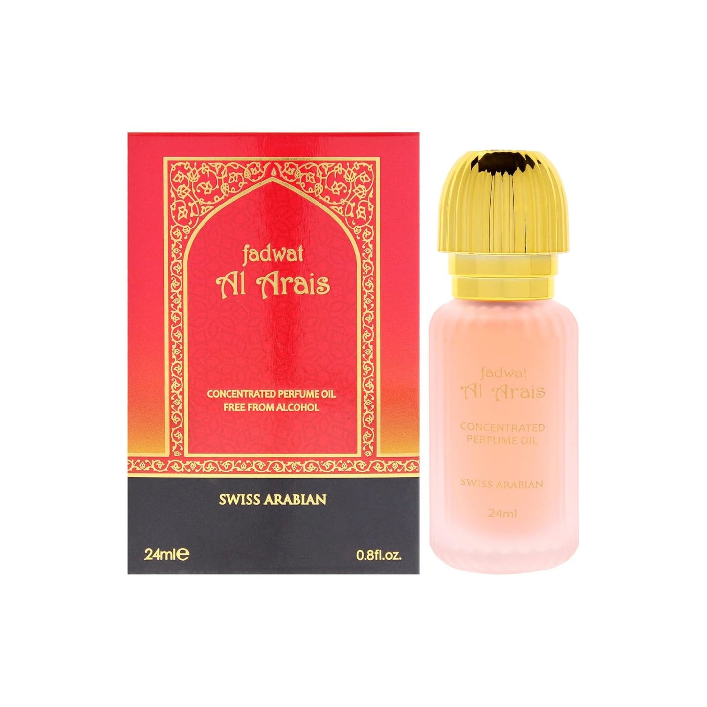 Swiss Arabian Fadwat Al Arais, 24ML Perfume Oil for Men and Women