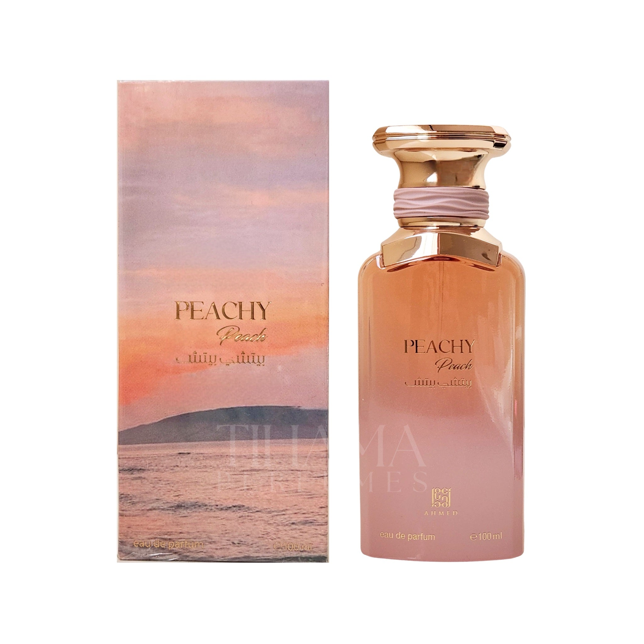 Pink Peach Parfum Peachy Peach By Ahmed Al Maghribi, 100ML EDP For