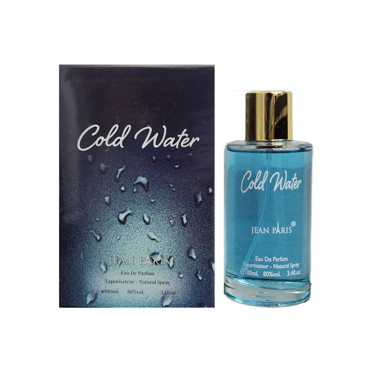 Jean Paris Cold Water for Men, 100ML Eau De Parfum