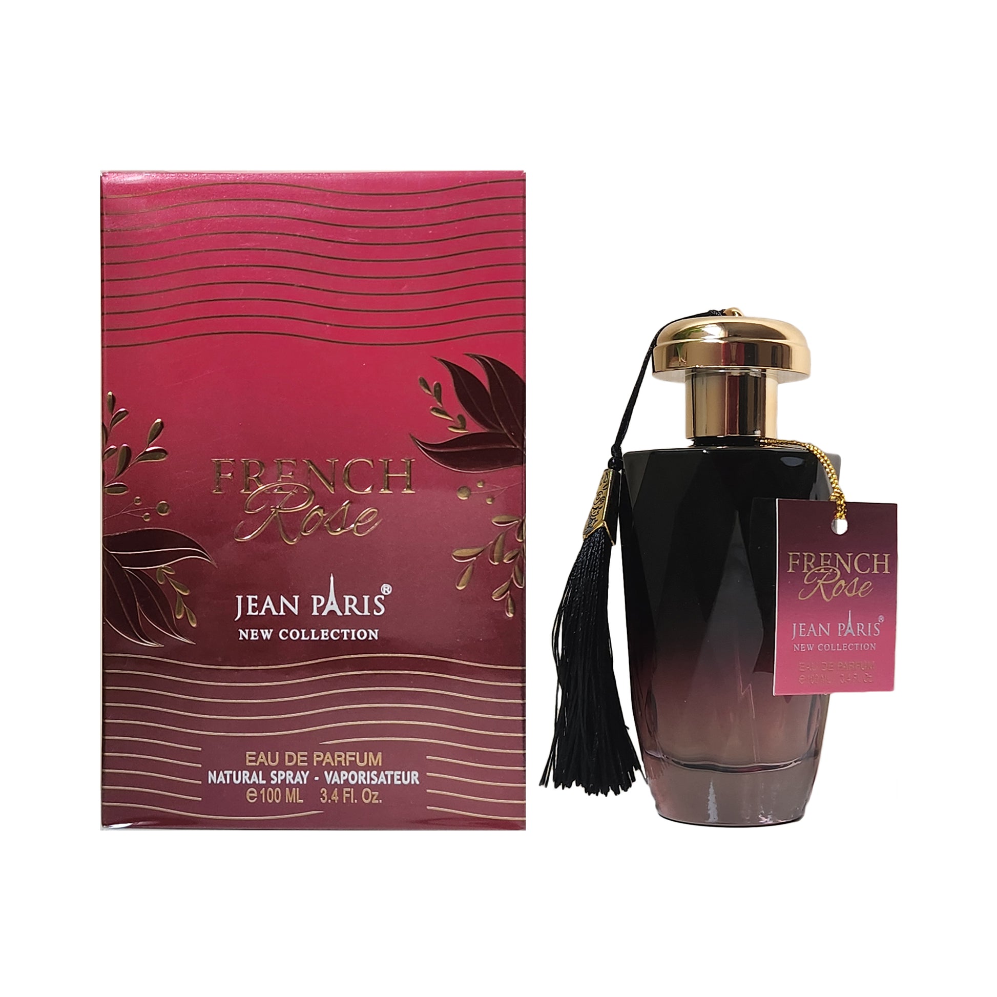 Jean Paris French Rose, 100ML Eau De Parfum for Women, New Collection