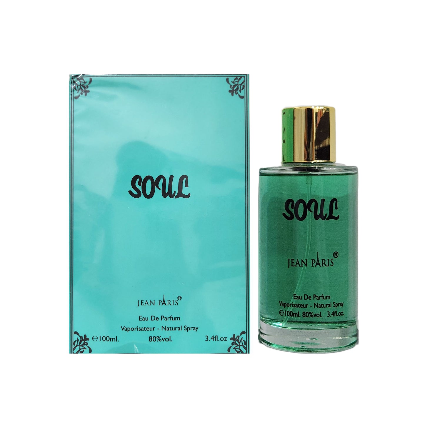 Soul Perfume for Unisex by Jean Paris, 100ML EDP