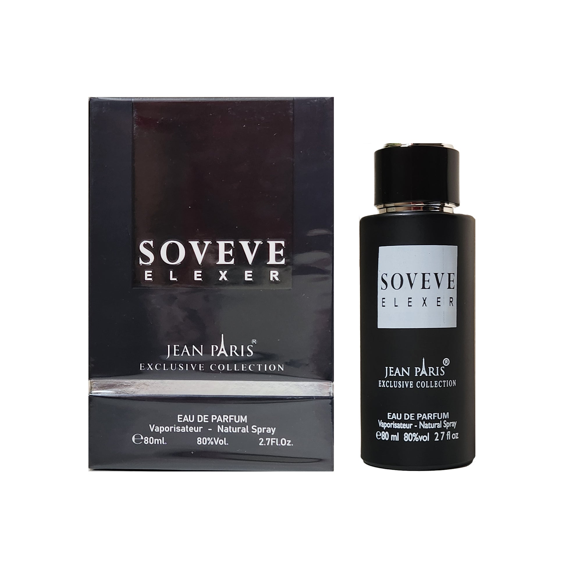 Soveve Elexer by Jean Paris for Men, 80ML Eau De Parfum