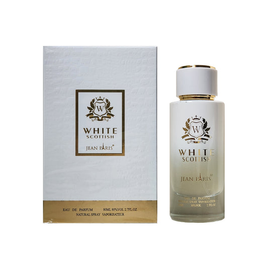 Jean Paris White Scottish, 80ML Eau De Parfum for Unisex