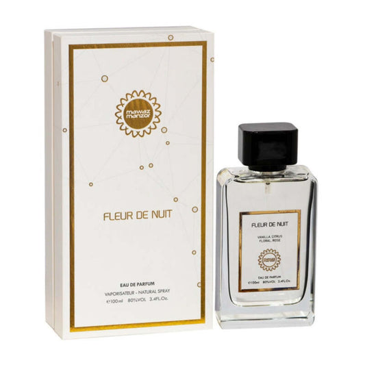 Fleur De Nuit for Women by Mawaz Manor, 100ML Eau De Parfum