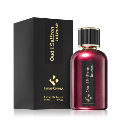 oud and saffron intense perfume by luxury concept