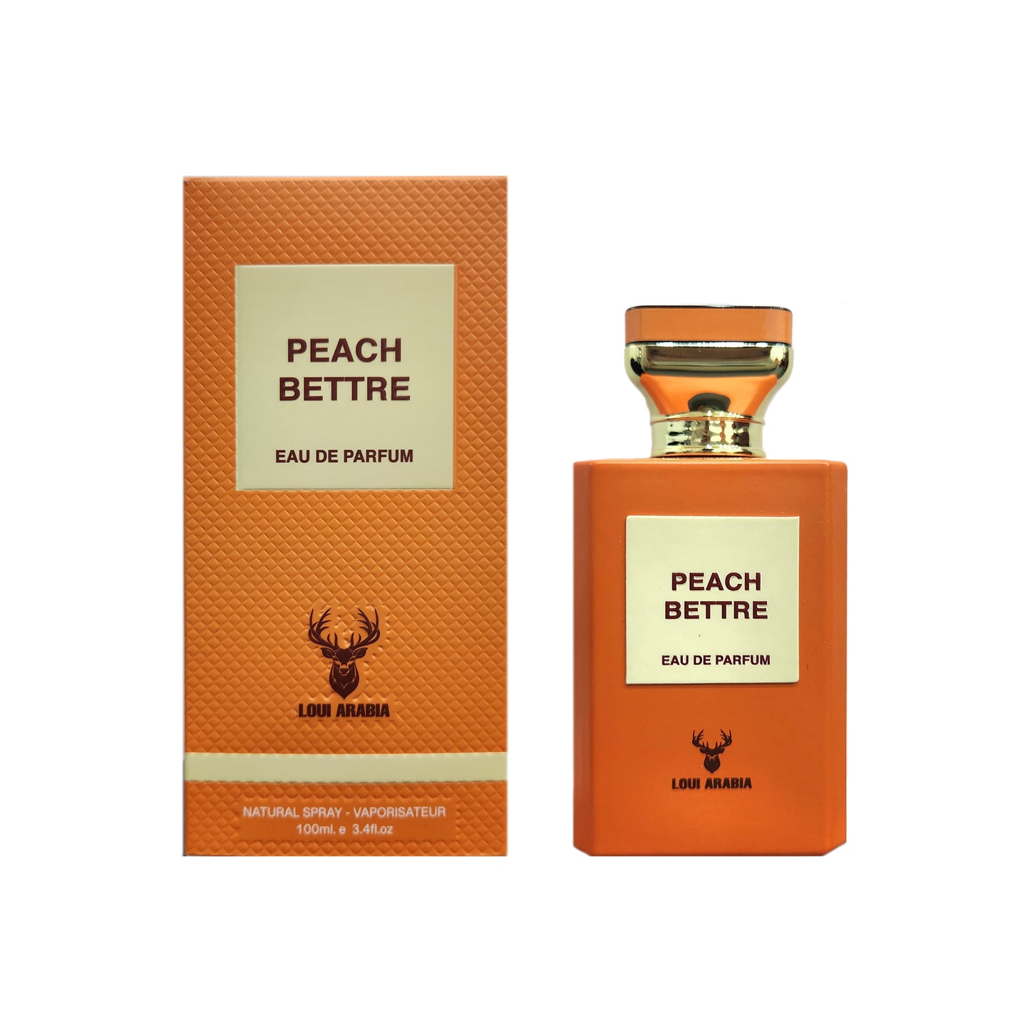 Peach Bettre, 100ML Eau De Parfum for Unisex