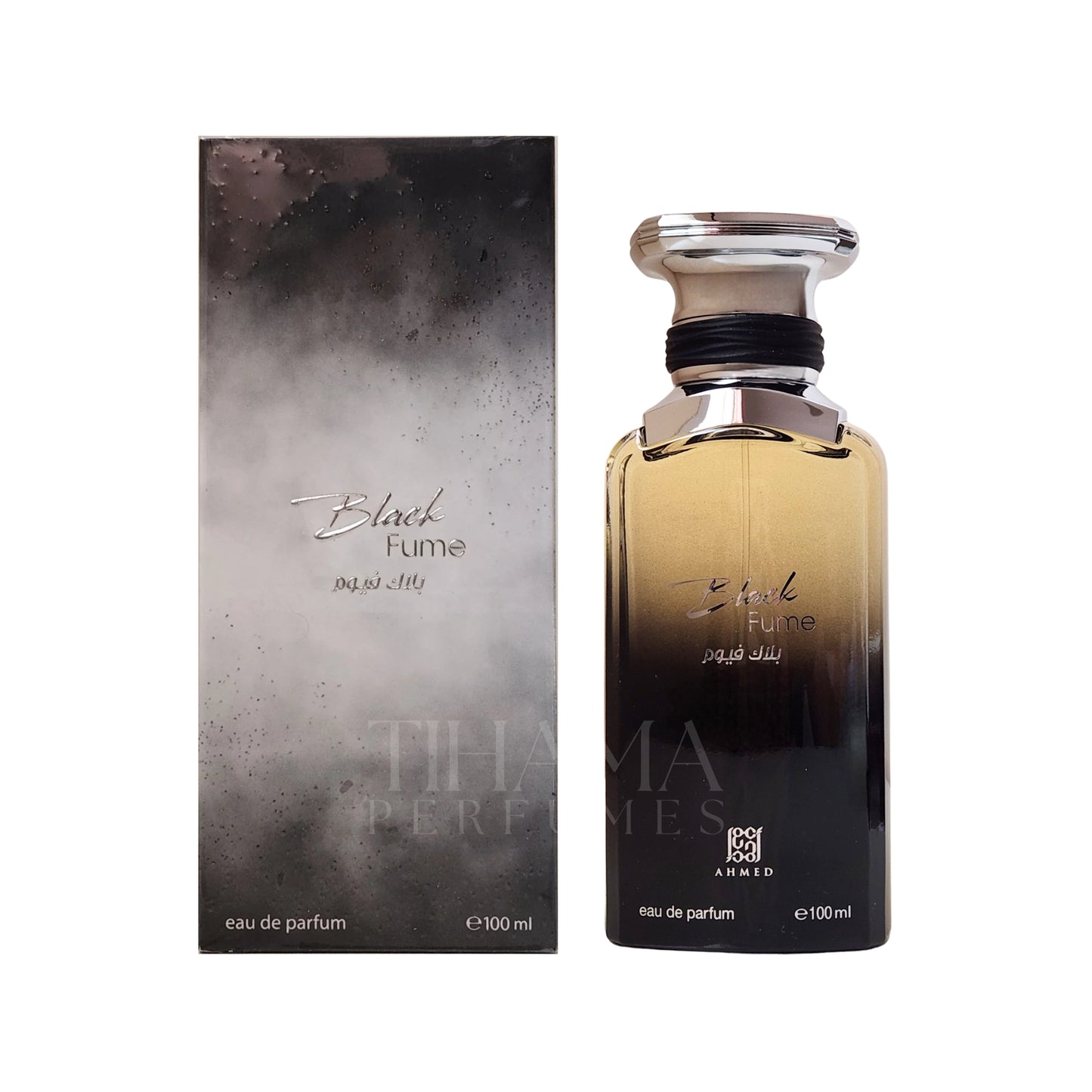 Black Fume by Ahmed Al Maghribi, 100ML EDP for Men