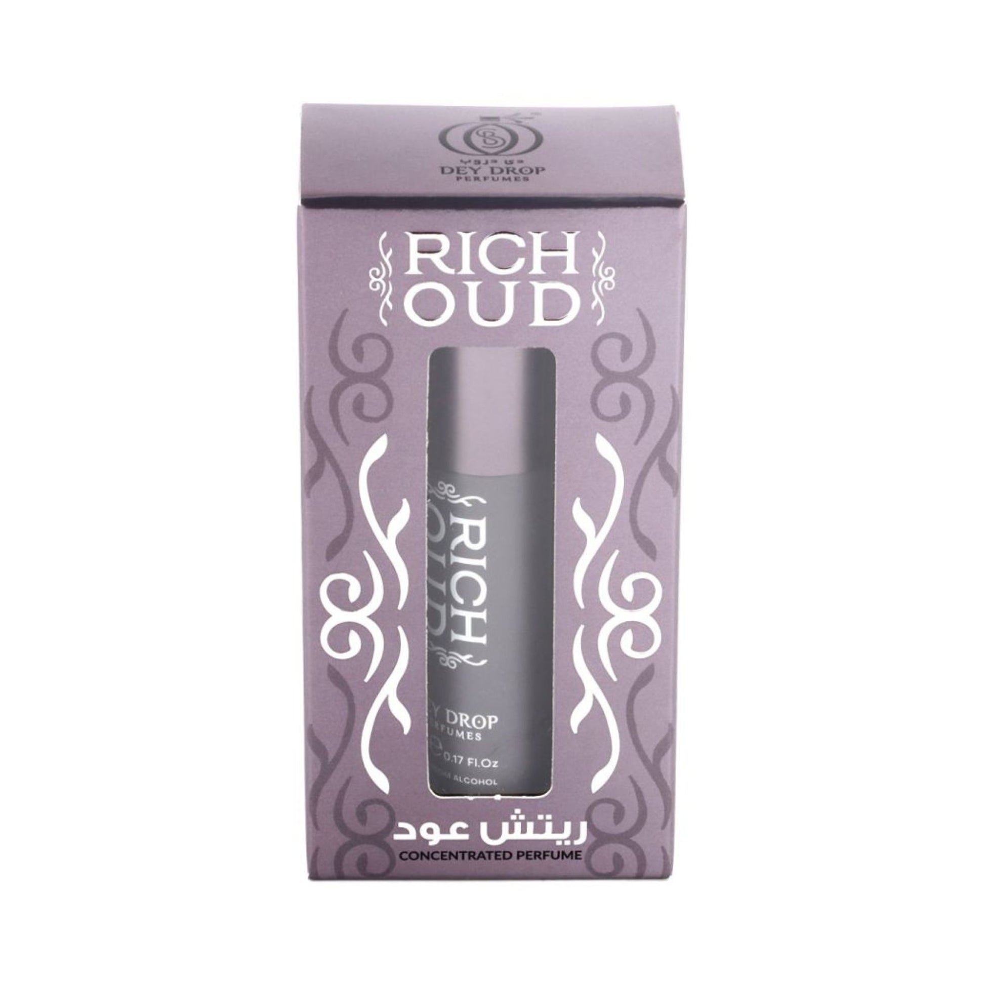 Rich Oud, 5ML Rollerball Eau De Parfum for Unisex