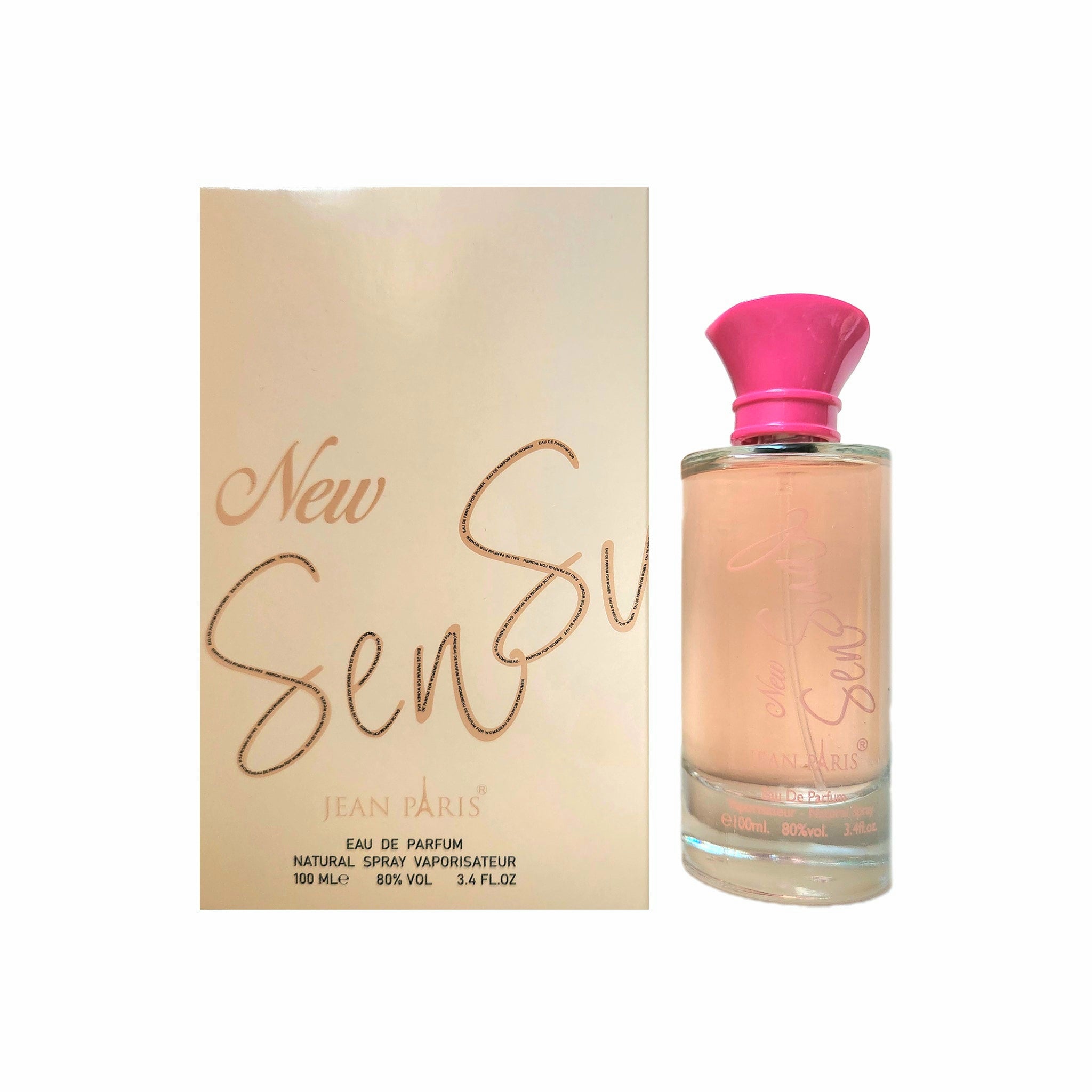 New Sensual by Jean Paris Perfumes 100ML Eau De Parfum for Women Tihama Perfumes