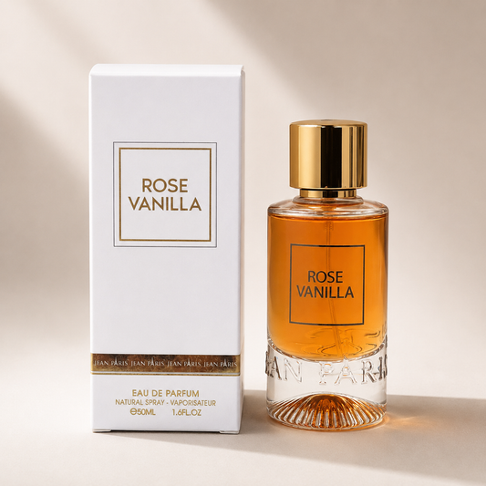 Rose Vanilla for Women, 50ML EDP by Jean Paris