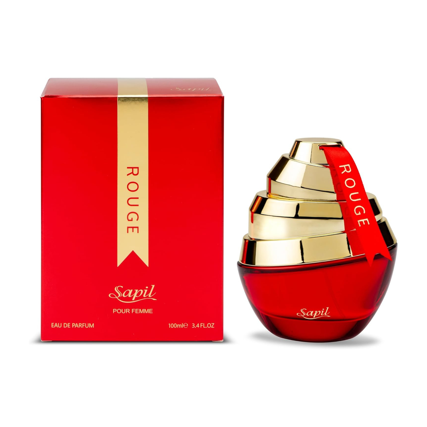 Rouge by Sapil, 100ML Eau De Parfum For Women 