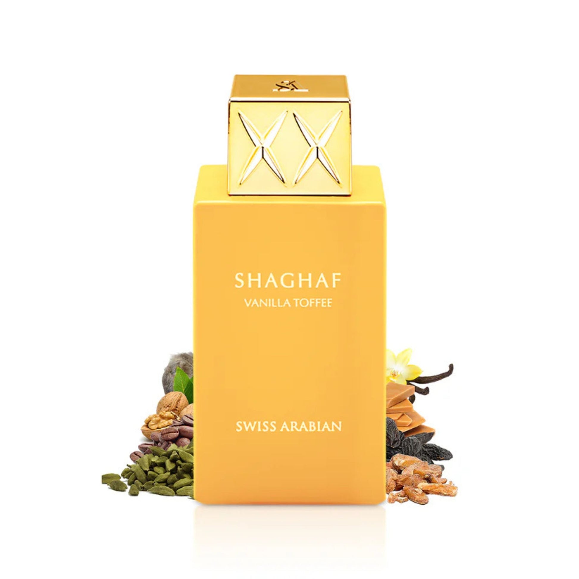 Swiss Arabian Shaghaf Oud Vanilla Toffee for Unisex, 75ML Eau De Parfum