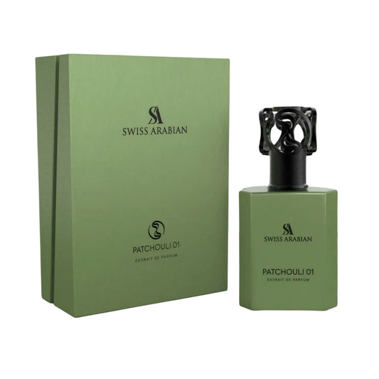 Swiss Arabian Patchouli 01 for Unisex, 50ML Extrait De Parfum