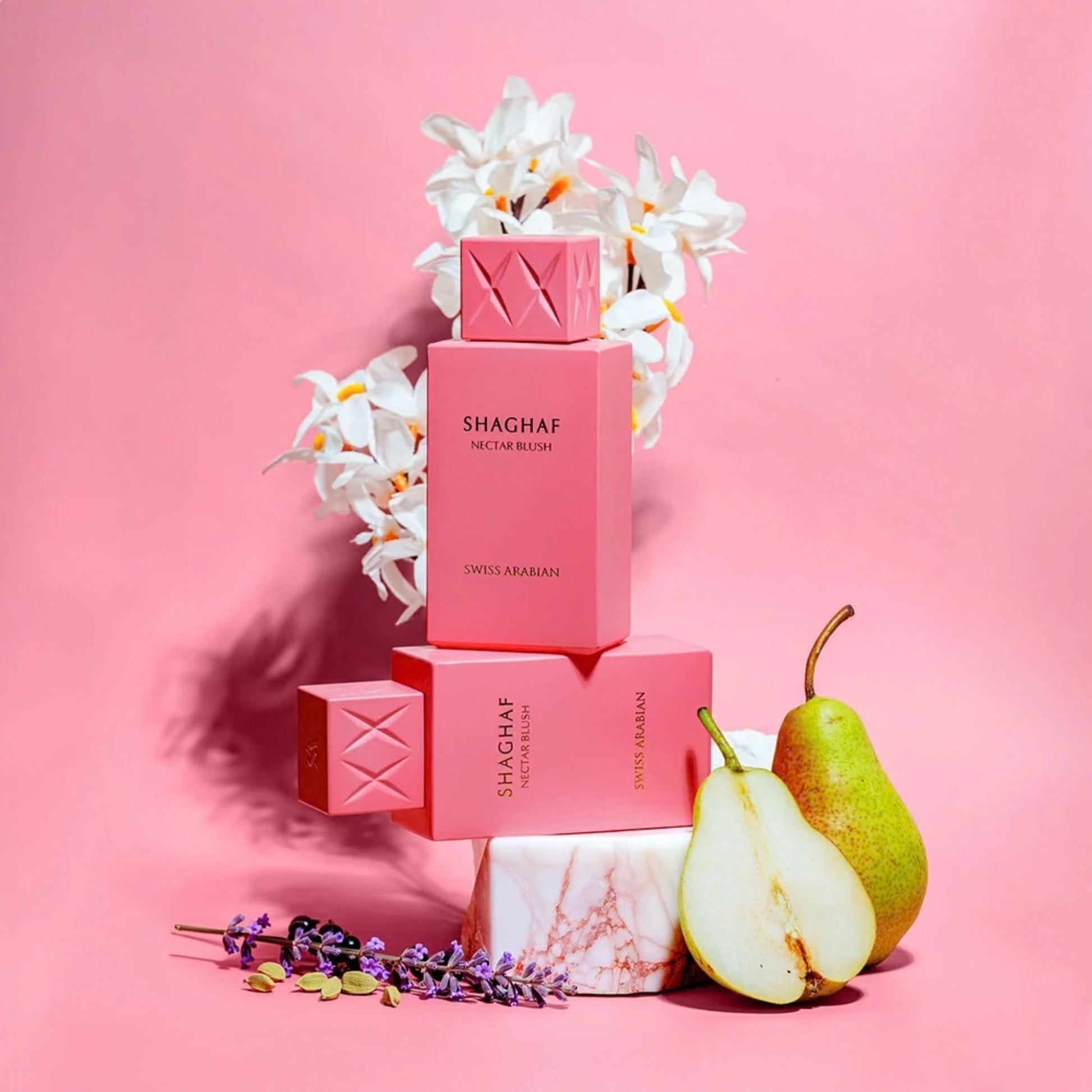 Swiss Arabian Shaghaf Nectar Blush for Women, 75ML Eau De Parfum