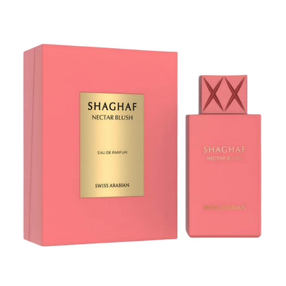 Swiss Arabian Shaghaf Nectar Blush for Women, 75ML Eau De Parfum