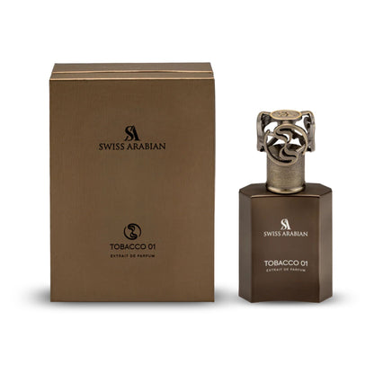 Swiss Arabian Tobacco 01 for Unisex, 50ML Extrait De Parfum