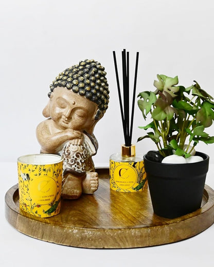 Arabian Musk & Royal Sandalwood - Reed Diffuser and Candle Set