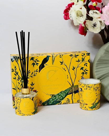 Arabian Musk & Royal Sandalwood - Reed Diffuser and Candle Set